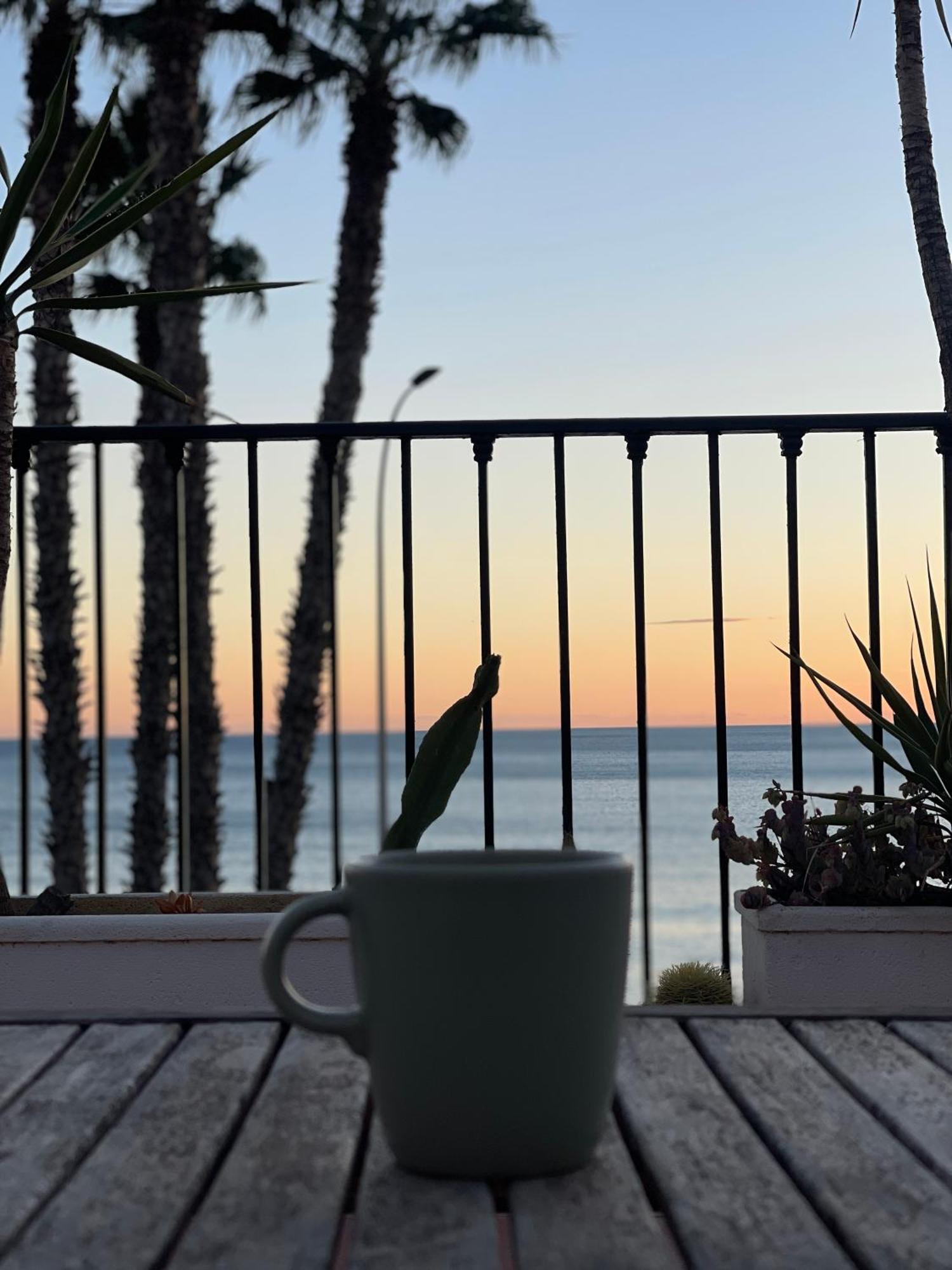 Sunset Ocean View In Malaga Beach Exterior photo