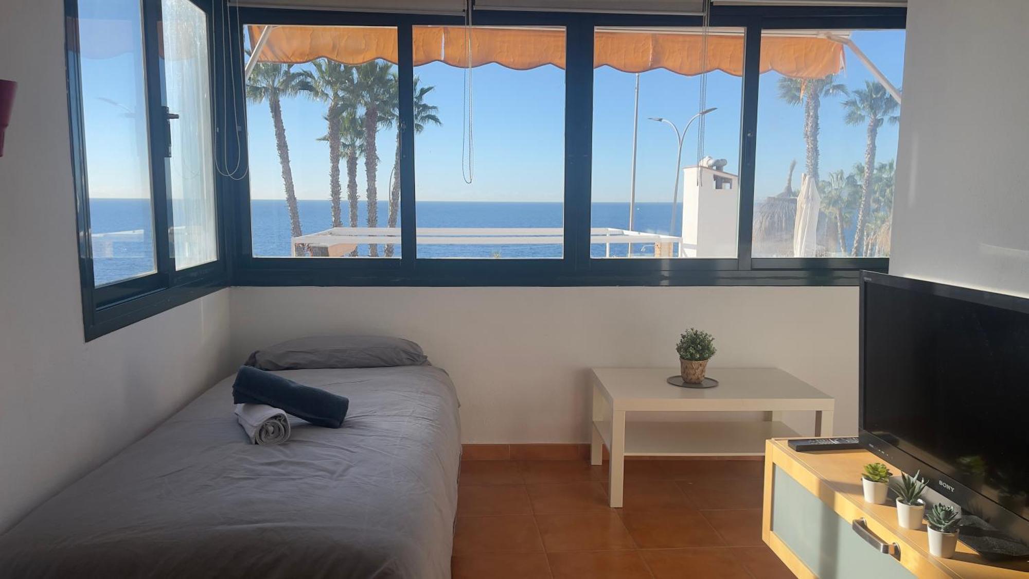 Sunset Ocean View In Malaga Beach Exterior photo